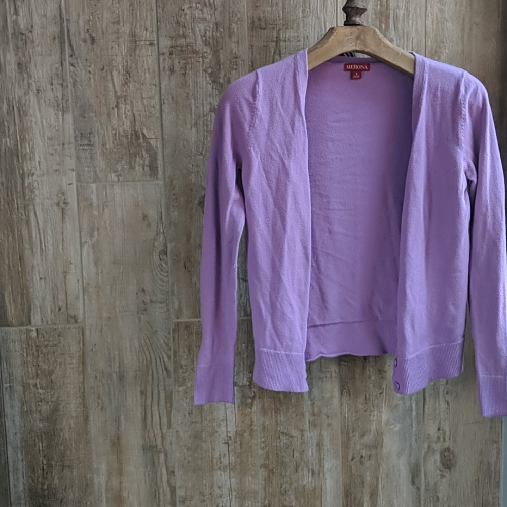 Lavender Cardigan